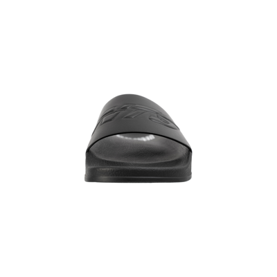 Shop Vtmnts Logo Rubber Pool Slides In Black