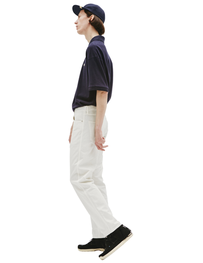 Visvim Fluxus 10 Cotton Trousers In White