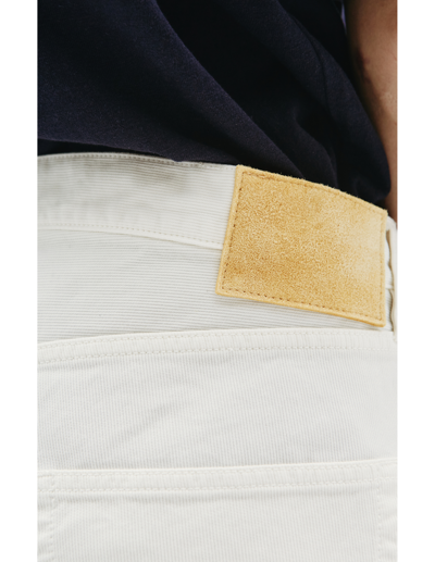 Visvim Fluxus 10 Cotton Trousers In White