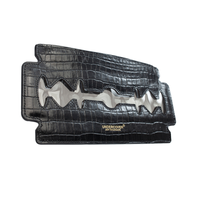 Shop Undercover Razor Blade Clutch In Black