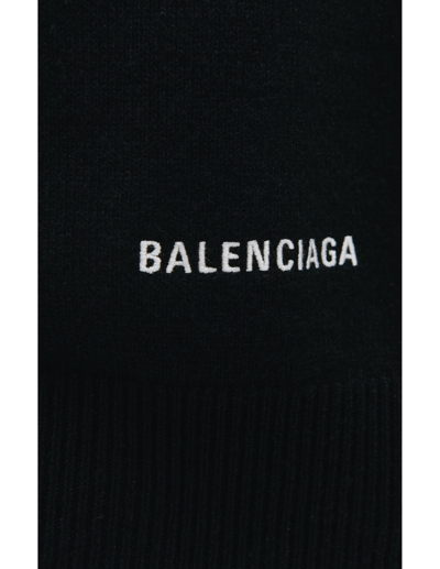 Shop Balenciaga Cashmere Sweater In Black