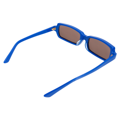Undercover Sunglasses With Rectangular Frames In Blue