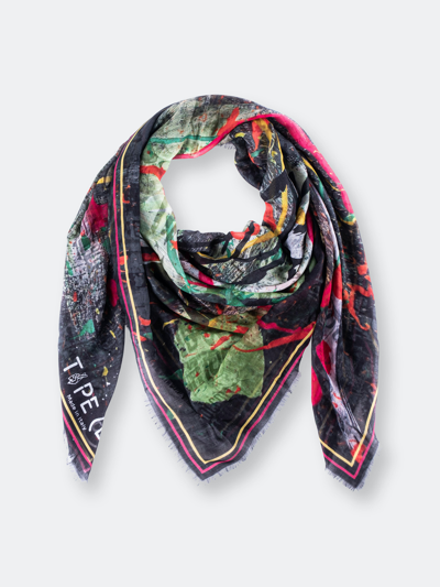 Shop Type B Collection Do What You Love Scarf In Green