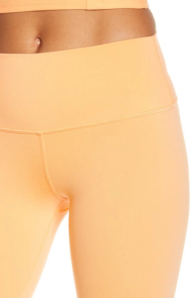 Shop Alo Yoga Airbrush High Waist 7/8 Leggings In Cantaloupe