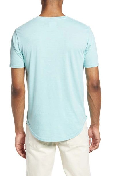 Shop Goodlife Tri-blend Scallop V-neck T-shirt In Antigua Sand