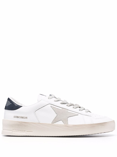 Shop Golden Goose 'stardan' Sneakers In Bianco