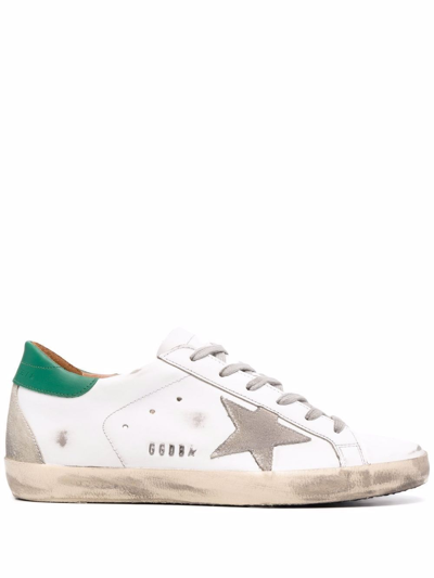 Shop Golden Goose 'superstar' Sneakers In Bianco