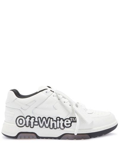 Shop Off-white Sneakers 'out Of Office' In Bianco