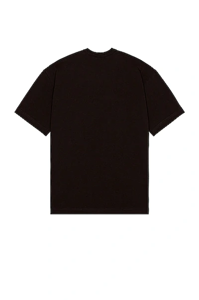 Shop Comme Des Garçons Shirt Christian Marclay Print Tee In Black