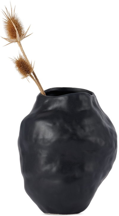 Shop Completedworks Black Ekaterina Bazhenova Yamasaki Edition B37 Large Vase