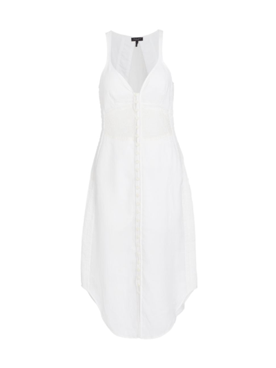 Shop Rag & Bone Criseli Linen Dress In White