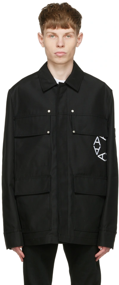 Shop Alyx Black Polyester Jacket
