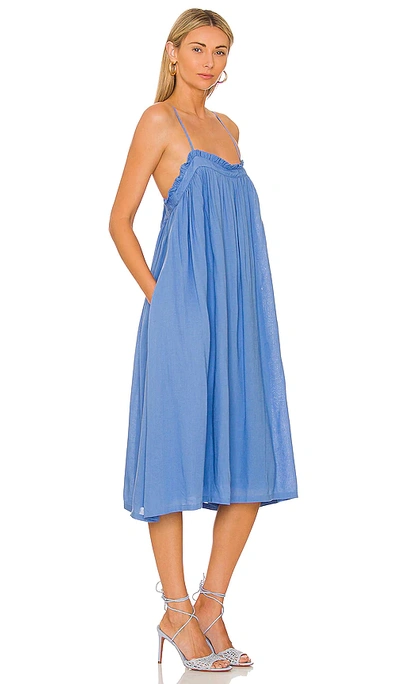 Shop Tularosa Kendra Midi Dress In Blue