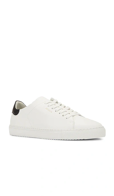 Axel Arigato Clean 90 Leather Sneakers In White