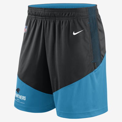 Shop Nike Men's Dri-fit Primary Lockup (nfl Carolina Panthers) Shorts In Black