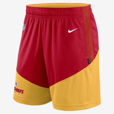 Shop Nike Men's Dri-fit Primary Lockup (nfl Kansas City Chiefs) Shorts In Red