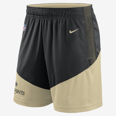 Shop Nike Men's Dri-fit Primary Lockup (nfl New Orleans Saints) Shorts In Black
