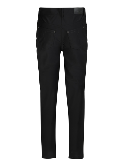 Shop Tom Ford Skinny Glossy Jeans In Black