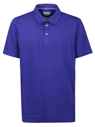 Shop Ballantyne Short Sleeve Polo Shirt In Mare