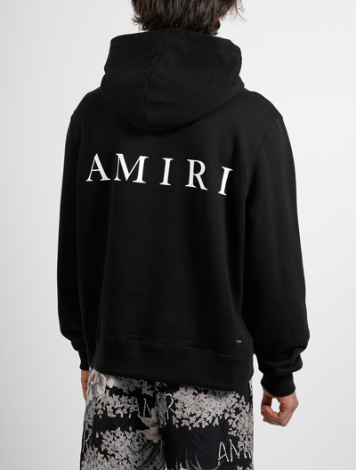 Shop Amiri M. A. Core Logo Hoodie In Black