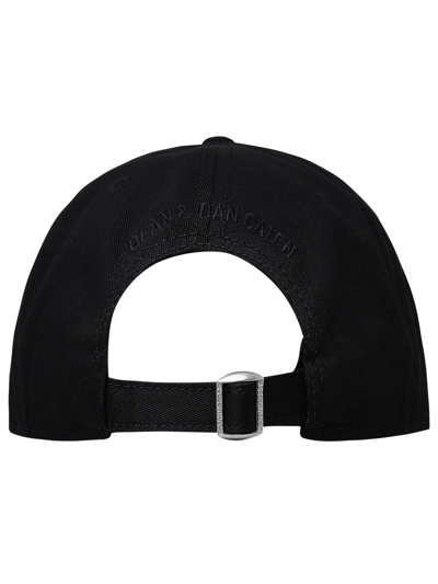 Shop Dsquared2 Cotton Icon Hat In Black
