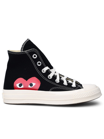 Comme Des Garçons Play X Converse X Converse High-top Sneakers In Black |  ModeSens