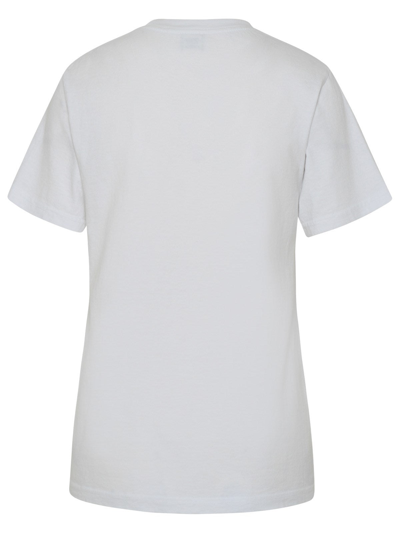Shop Sporty And Rich Cotton Athletics T-shirt In White