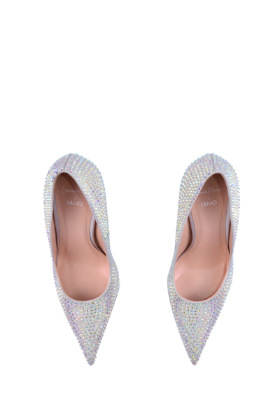 Shop Liu •jo Glam Shoes In Argento