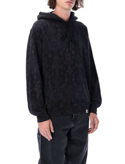 Shop Carhartt Hooded Verse Sweatshirt In Black