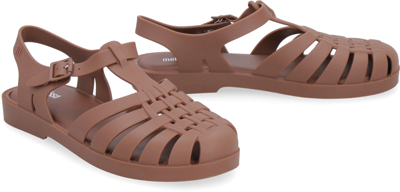 Shop Melissa Possession Pvc Sandals In Brown