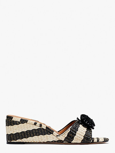 Kate Spade Seville Slip on Wedge Sandals In Black natural ModeSens
