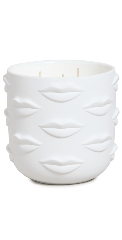Shop Jonathan Adler Muse Bouche 3-wick Candle White