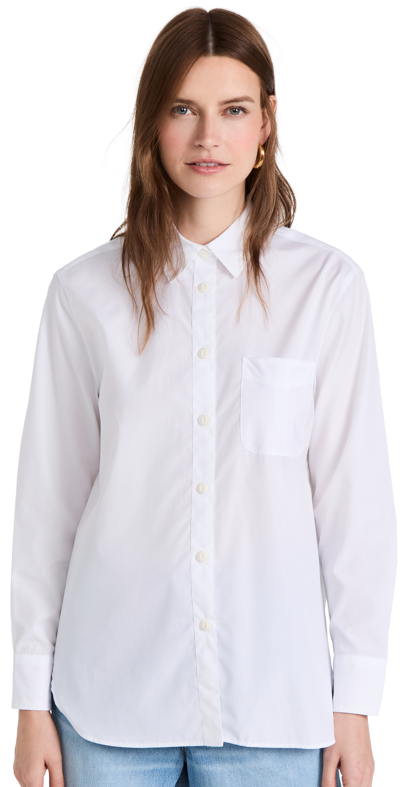 Shop Rag & Bone Icon Maxine Button Down Shirt White
