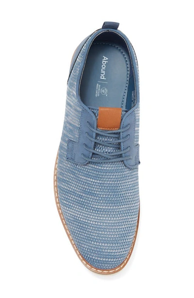 Shop Abound Sheridan Knit Lace-up Derby In Blue Light