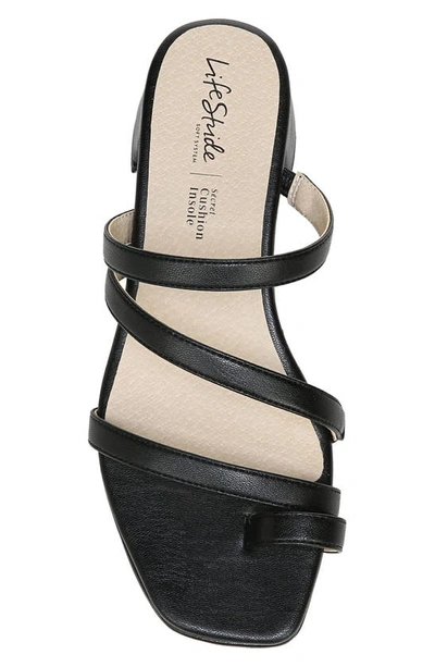 Shop Lifestride Jasmine Strappy Sandal In Black