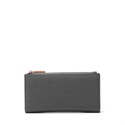 Shop Dagne Dover Slim Wallet In Graphite