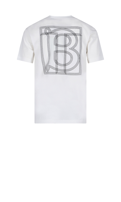 Shop Burberry Back Logo Monogram T-shirt