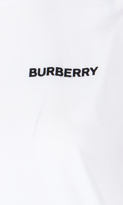 Shop Burberry Back Logo Monogram T-shirt