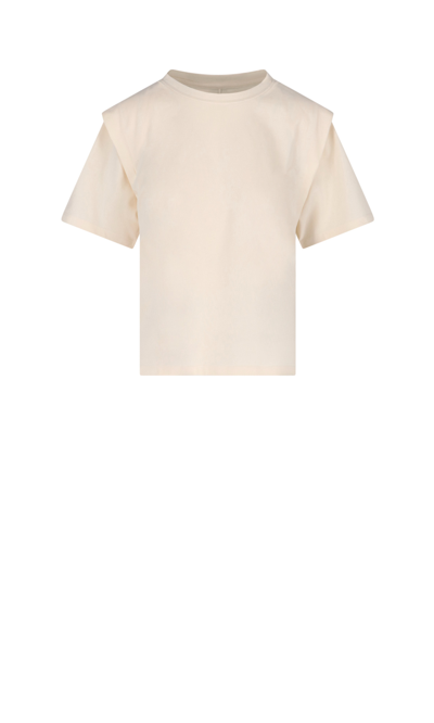 Shop Isabel Marant Structured Sleeves T-shirt
