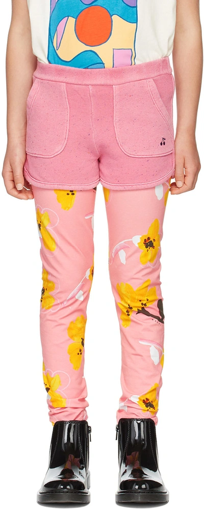 Shop Bonpoint Kids Pink Arial Shorts In 124 Upb Rose Fane