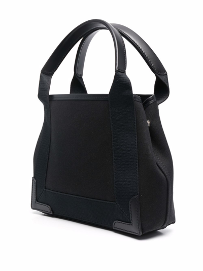 Shop Balenciaga Xs Cabas Tote Bag In Black