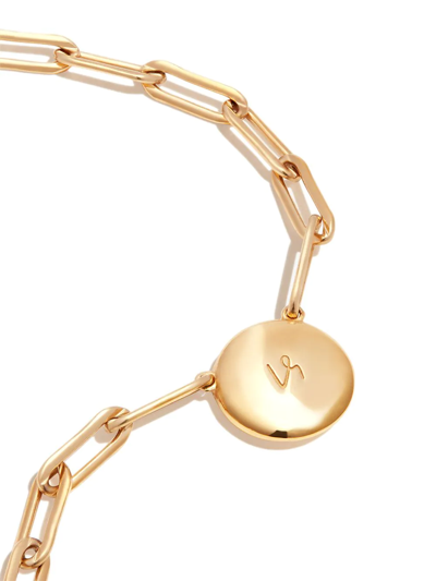 Shop Loren Stewart Puffy Pendant Necklace In Gold