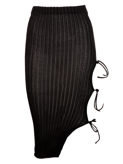 Shop A. Roege Hove Emma Midi Skirt In Black