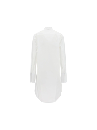 Shop Loewe Dress In Optic White