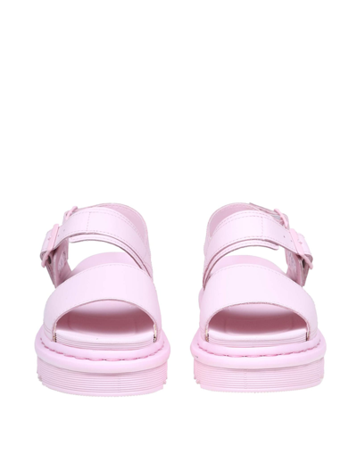 Shop Dr. Martens' Dr.martens Voss Sandal In Pink Leather