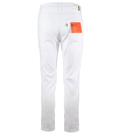 Shop Department Five Department 5 Drake White Jeans In Optic/white