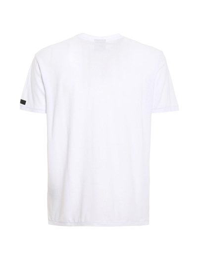 Shop Rrd - Roberto Ricci Design T-shirt Shirty Crepe In White