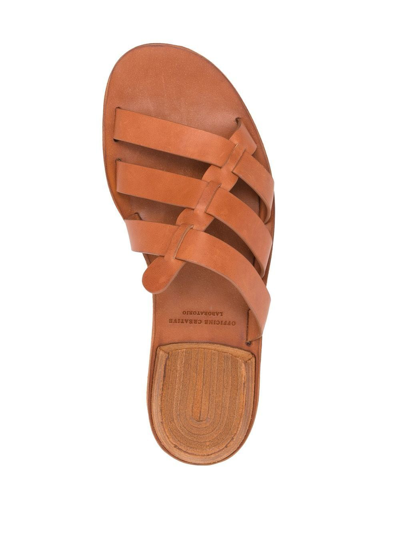 Shop Officine Creative Contraire 101 Sandals In Brown