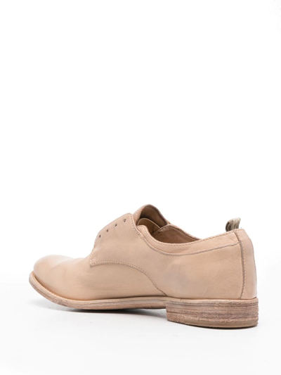 Officine Creative Lexikon 501 Slip-on Brogues In Neutrals