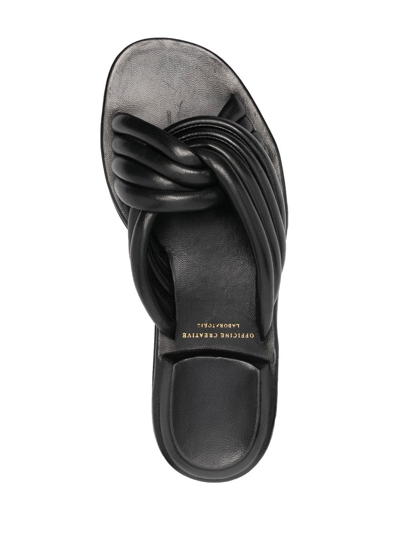 Officine Creative Cybille 004 Sandals In Black
